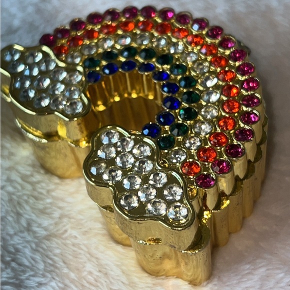 Gold Rainbow Trinket Box - Picture 7 of 11